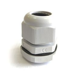 Сальник MG  16 пластик (4-8мм) IP68 серый ГОФРОМАТИК (ЗЭТАРУС) zeta30901