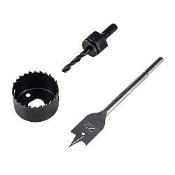 Набор для установки врезных замков, 22 мм/48 мм (перовое сверло/кольцевая пила) KRANZ KR-92-0262