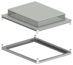 FORMAT Крыша и основание (под фланец) 800х1000мм IP31 IEK FO-00-KOF-080-100-31