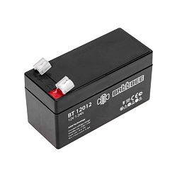 Аккумулятор свинцово-кислотный BT 12012, 12В, 1,2Ач, срок службы 3 года 30-2012-4