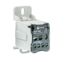Блок КБР на DIN-рейку и монтажную панель 80A EKF 