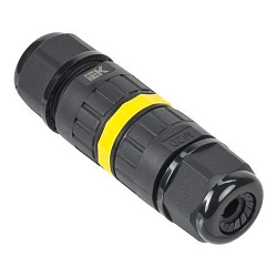 Коннектор кабельный герметичный WTP-102 3 PIN IP68 IEK UWC10-I-024-3-68