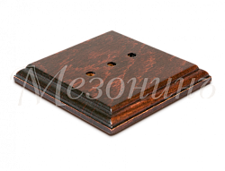 Подложка одноместная "Престиж", цвет - красное дерево, ТМ "МезонинЪ" GE70716-27 GE70716-27