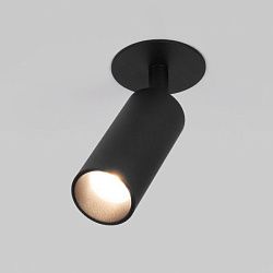 Diffe светильник встраиваемый черный 8W 4200K (25039/LED 25039/LED Elektrostandard a058218