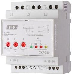 Реле контроля фаз CKF-345 