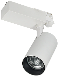 LIGHTING Светильник светодиодный трековый 302 PRO 30Вт 4000К трехфазный 36град белый (3шт/упак) IEK LDSK-0-302-30-4000-K01-3