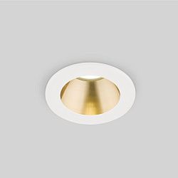 Светильник светодиодный встраиваемый точечный 25023/LED 7W 4200K WH/SB белый/бронза Elektrostandard a056771