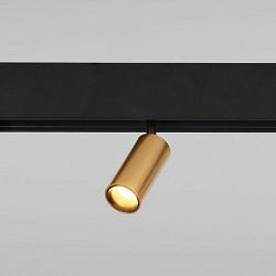 Slim Magnetic Трековый светильник 5W 4200K Cantors (латунь) 85036/01 Elektrostandard a062798