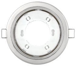 LIGHTING Светильник 4114 встраиваемый под лампу GX53 хром IEK LUVB0-GX53-1-K23