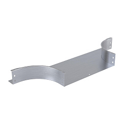 Ответвитель для лотка универсальный 400х50 2мм в компл. с крепежн. элемент. DKC SFH540K SFH540K