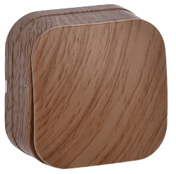 GLORY Выключатель 1-клавишный для открытой установки ВС20-1-0-ХД дуб IEK EVH10-K24-10