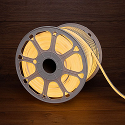 Гибкий неон LED SMD 8х16 мм, теплый белый, 120 LED/м, бухта 100 м 131-046