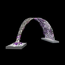 Декоративная арка Падающая снежинка 300 см 501-430