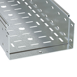 Лоток листовой перфорированный 300х100 L3000 сталь 1.2мм DKC 3534412 3534412