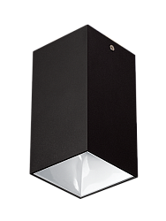 Светильник светодиодный накладной PDL-S 14074 GU10 чёрный/белый 230V IP20 Jazzway 5031463