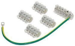 Набор колодок клеммных НК-2 (4xKE10.1+KE10.3, SV15.5) IEK UZK-NKK-155