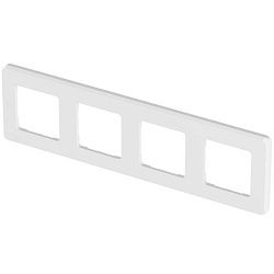 INSPIRIA Рамка 4-местная белый 673960