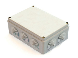 Коробка распаячная для о/п 190х140х70мм IP55, 10 вводов (20шт) GE41244