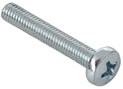 Винт с полусферической головкой и крестообразным шлицем DIN 7985 М4х16 IEK CMZ10-VPL-4-16