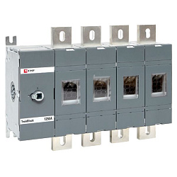 Рубильник 1250A 4P без рукоятки управления TwinBlock EKF 