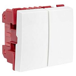 Выключатель 2-кл. 10А, без индикатора EKF E2MV10-023-10