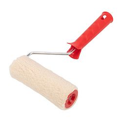 Валик «Натуральный мех» бесшовный, ворс 12 мм, ширина ролика 140 мм, Ø 42 мм, бюгель 6 мм REXANT 89-0034