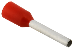 Наконечник НШВИ 1,0-10 темно-красный (20шт/упак) IEK UGN11-001-010-020