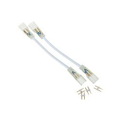 Коннектор для одностороннего гибкого неона 8х16 мм, провод каучук, длина 20 см NEON-NIGHT 134-007