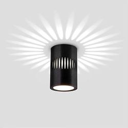 Светильник светодиодный накладной с подсветкой черный DLS026 Elektrostandard a052837