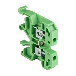 Колодка клеммная JXB-2.5/35 зеленая EKF 