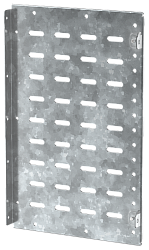 FORMAT Перегородка секционирования задняя для вертикального шинного отсека высота 400мм в шкаф шириной 600мм IEK FO-00-SWFB-040