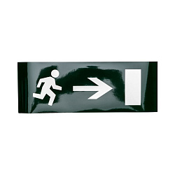 Наклейка для аварийного светильника "ВЫХОД  ВПРАВО" REXANT 74-0030-1