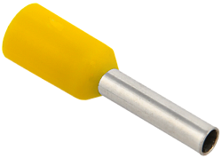 Наконечник НШВИ 1,0-8 желтый (20шт/упак) IEK UGN10-4-001-D14-08