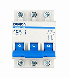 Выключатель нагрузки ВН-29 3P 40А is29-3-40-dek