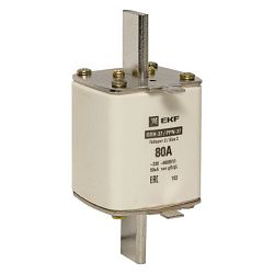 Плавкая вставка ППН-37 400/80А габарит 2 EKF 