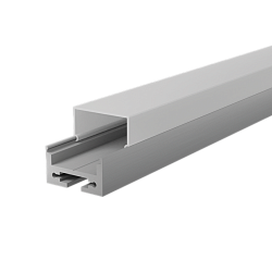 Профиль алюминиевый накладной/подвесной WOLTA WAP-S/H-20/20/2000-A серый 20х20х2000мм WAP-S/H-20/20/2000-A
