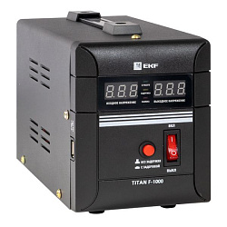 Стабилизатор напряжения напольный TITAN F-1000 EKF stab-f-1000