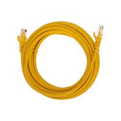 Патч-корд U/UTP, CAT 6, RJ45-RJ45, 26AWG, LSZH, желтый, 5м REXANT 02-0295-5