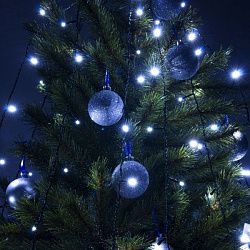 Гирлянда занавес на ель белый 0,45*1,5м IP20 200-003 Elektrostandard Eurosvet a049839