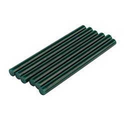 Стержни клеевые Ø7мм, 100мм, зеленые (6 шт/уп), блистер REXANT 09-1018