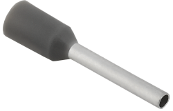 Наконечник НШВИ 0,75-10 серый (100шт/упак) IEK UGN11-C75-010-100