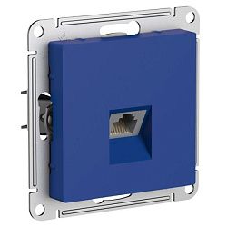 Розетка компьютерная AtlasDesign RJ45 кат.5E механизм аквамарин SE ATN001183 1712735