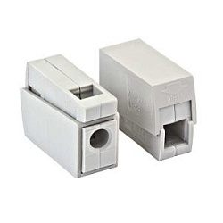 Клемма СМК 224-111 проходная на 1 проводник 1,0-2,5мм2 (4шт.) EKF 