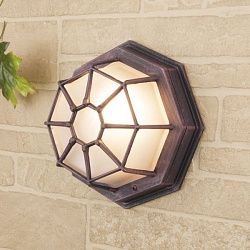 Светильник уличный настенный Telarana S капучино GL 1023D Elektrostandard a043661