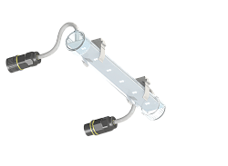 Светильник L-line А 0,25/4,5/Д/R/01/IKVII-11/33-38DC IP66 монохром красный LEDEL 800115