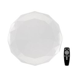 Светильник настенно-потолочный Despina LED 48 Вт 2700-6500 К управление с пульта и выключателя, диммирование, встроенный ночник Extra REXANT 650-1005