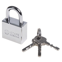 Замок навесной серия «Сталь» 30 мм ЧЕТЫРЕ СЕЗОНА 79-0033