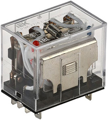 Реле РЭК77/4(LY4) с индикацией 10А 230В AC IEK 