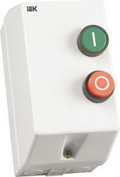 Контактор КМИ10960 9А с индикацией 400В/АС3 IP54 IEK KKM16-009-I-380-00