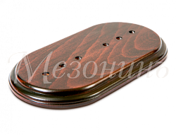 Подложка двухместная "Элегант", цвет-  красное дерево, ТМ "МЕЗОНИНЪ" GE70712-27 GE70712-27